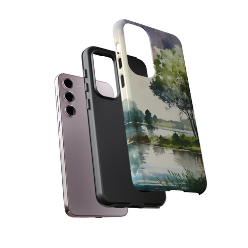 Summer Day by the Lake - Impact Resistant Phone Case